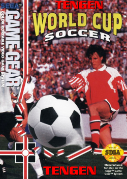 Tengen World Cup Soccer- Sega Game Gear