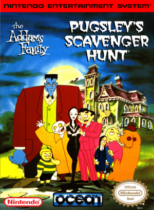 The Addams Family Pugsleys Scavenger Hunt - Nintendo NES