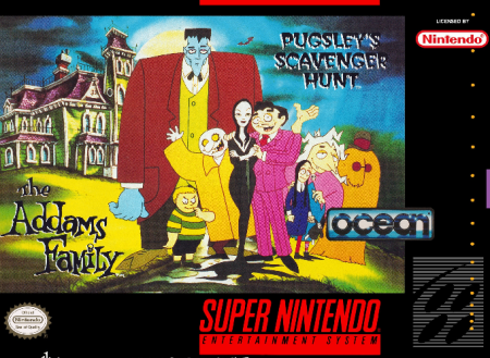 Addams Family Pugsley's Scavenger Hunt - Super Nintendo