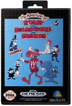 The Adventures of Rocky and Bullwinkle and Friends - Sega Genesis