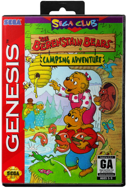 Berenstain Bears Camping Adventure - Sega Genesis