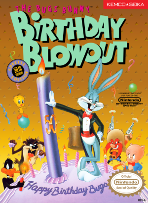 The Bugs Bunny Birthday Blowout - Nintendo NES