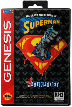 The Death and Return of Superman - Sega Genesis