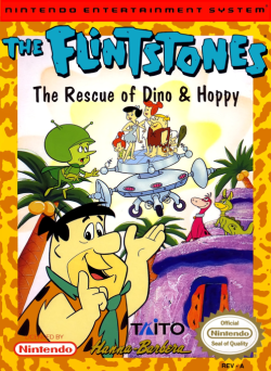 The Flintstones The Rescue of Dino & Hoppy - Nintendo NES