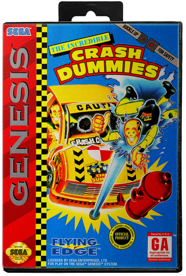 Incredible Crash Dummies - Sega Genesis