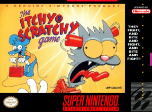 The Itchy and Scratchy Game - Super Nintendo