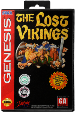 The Lost Vikings - Sega Genesis