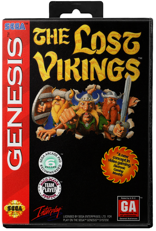 The Lost Vikings - Sega Genesis