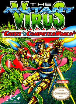 The Mutant Virus Crisis in a Computer World! - Nintendo NES