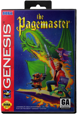 Pagemaster - Sega Genesis