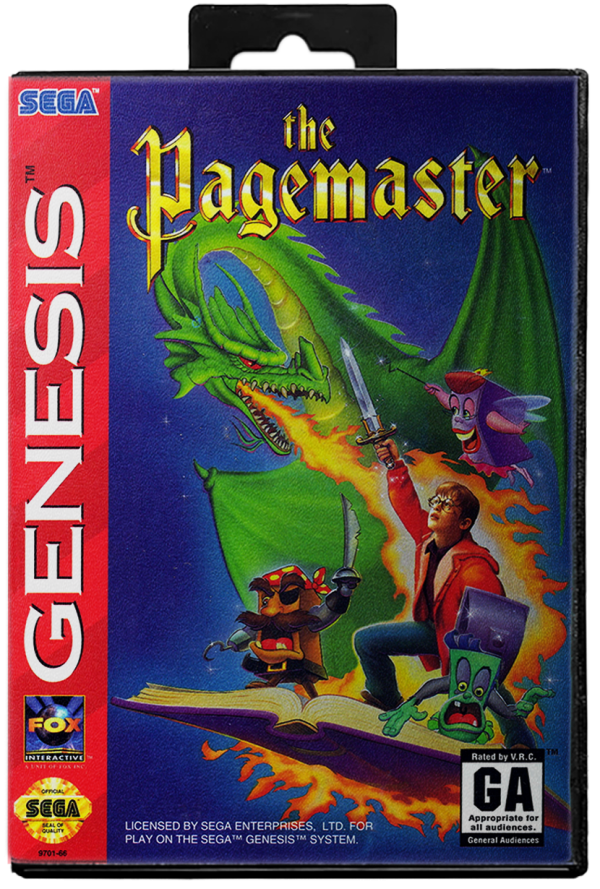 Pagemaster - Sega Genesis