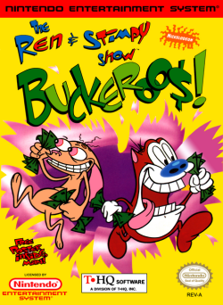 The Ren & Stimpy Show Buckeroo$! - Nintendo NES
