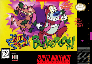 The Ren and Stimpy Show Buckeroos - Super Nintendo