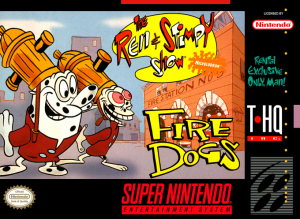 The Ren and Stimpy Show Fire Dogs - Super Nintendo