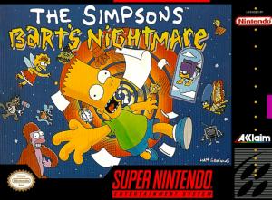The Simpsons Bart's Nightmare - Super Nintendo