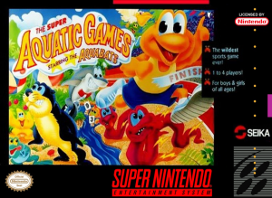 Super Aquatic Games - Super Nintendo