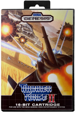 Thunder Force II - Sega Genesis