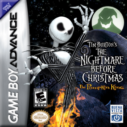 Nightmare Before Christmas: The Pumpkin King - Nintendo Gameboy Advance
