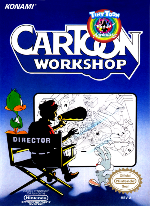 Tiny Toon Adventures Cartoon Workshop - Nintendo NES