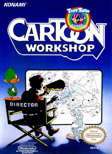 Tiny Toon Adventures Cartoon Workshop - Nintendo NES