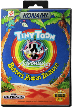 Tiny Toon Adventures Buster's Hidden Treasure - Sega Genesis