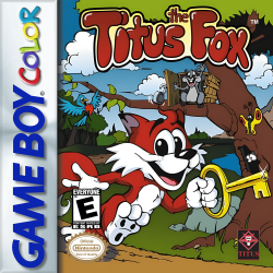 Titus the Fox - Nintendo Gameboy Color