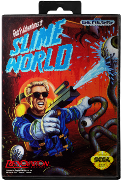 Todd's Adventures in Slime World - Sega Genesis
