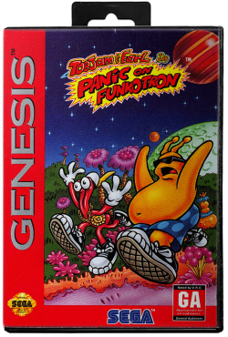 ToeJam and Earl in Panic on Funkotron - Sega Genesis