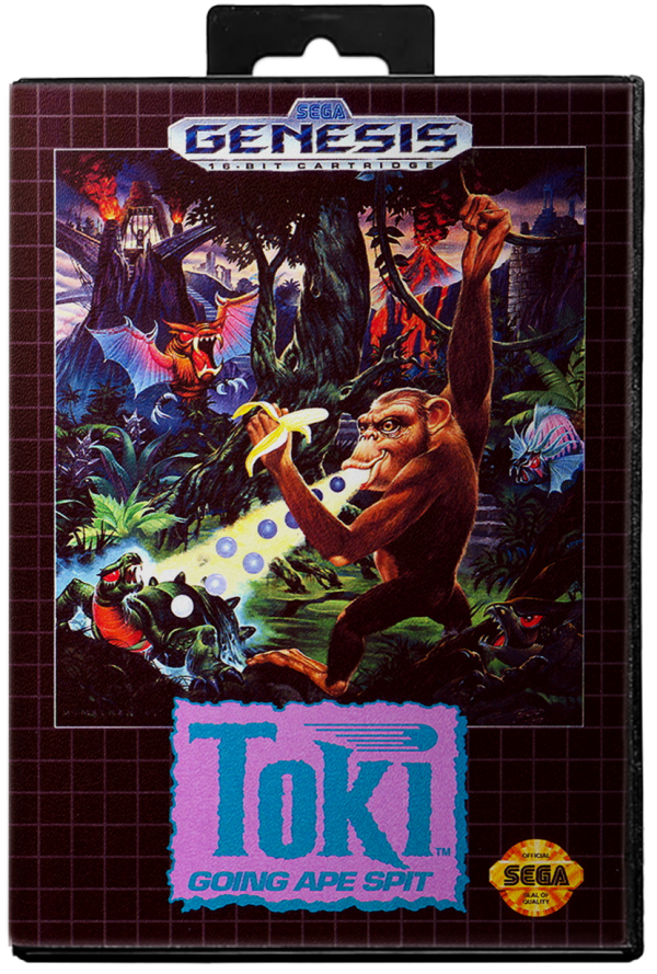 Toki Going Ape Spit - Sega Genesis