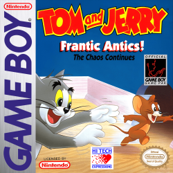 Tom and Jerry Frantic Antics - Nintendo Gameboy