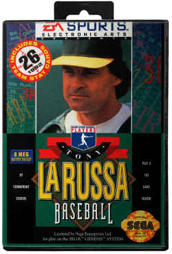 Tony La Russa Baseball - Sega Genesis