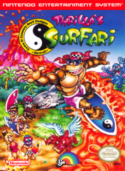 Town & Country Surf Designs 2 Thrillas Surfari - Nintendo NES