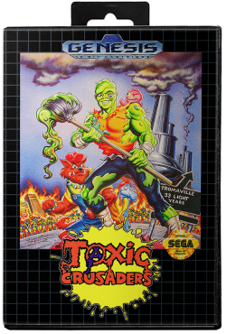 Toxic Crusaders - Sega Genesis