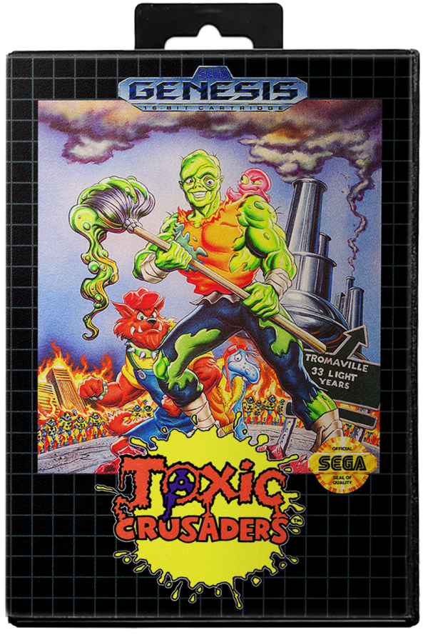 Toxic Crusaders - Sega Genesis