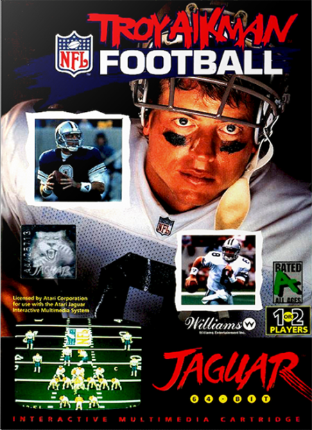Troy Aikman NFL Football - Atari Jaguar