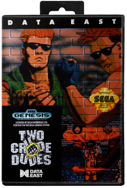 Two Crude Dudes - Sega Genesis