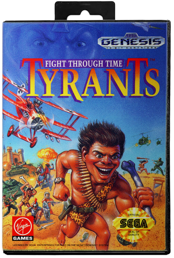 Tyrants Fight Through Time - Sega Genesis