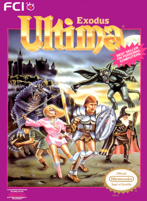 Ultima Exodus - Nintendo NES