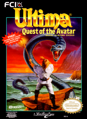 Ultima Quest of the Avatar - Nintendo NES