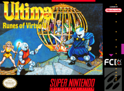 Ultima Runes of Virtue II - Super Nintendo