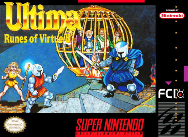 Ultima Runes of Virtue II - Super Nintendo