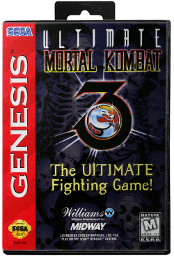 Ultimate Mortal Kombat 3 - Sega Genesis
