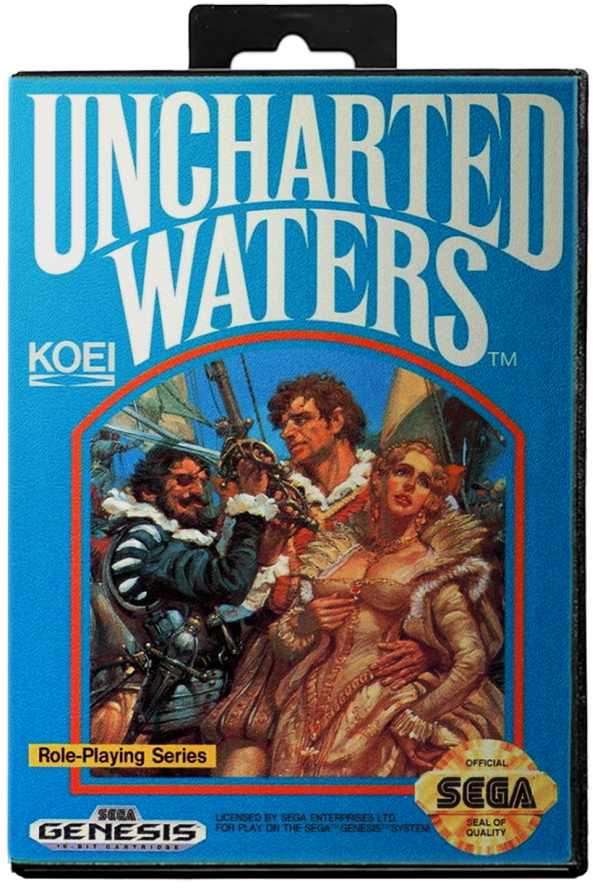 Uncharted Waters - Sega Genesis
