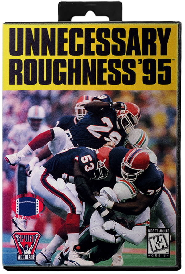 Unnecessary Roughness '95 - Sega Genesis