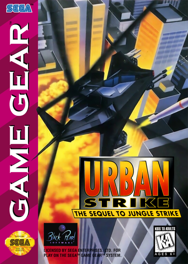 Urban Strike- Sega Game Gear