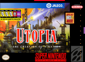 Utopia The Creation of a Nation - Super Nintendo