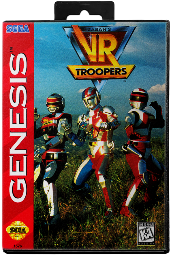 VR Troopers - Sega Genesis