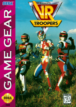 VR Troopers- Sega Game Gear