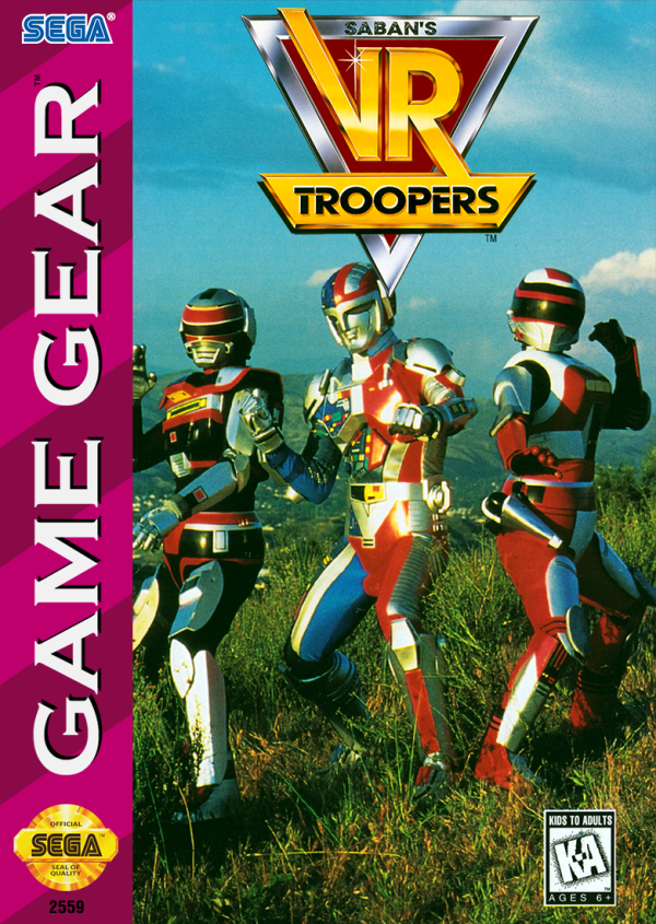VR Troopers- Sega Game Gear