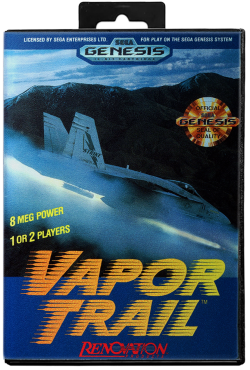 Vapor Trail: Hyper Offence Formation - Sega Genesis